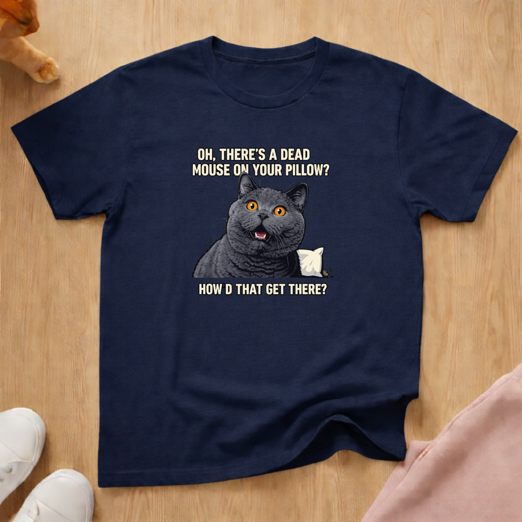 Mouse on Pillow T-shirt