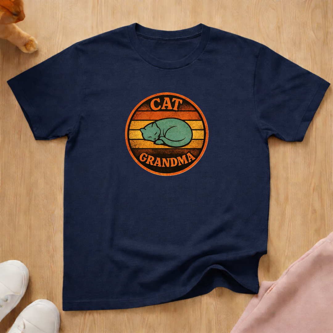 Cat Grandma T-shirt