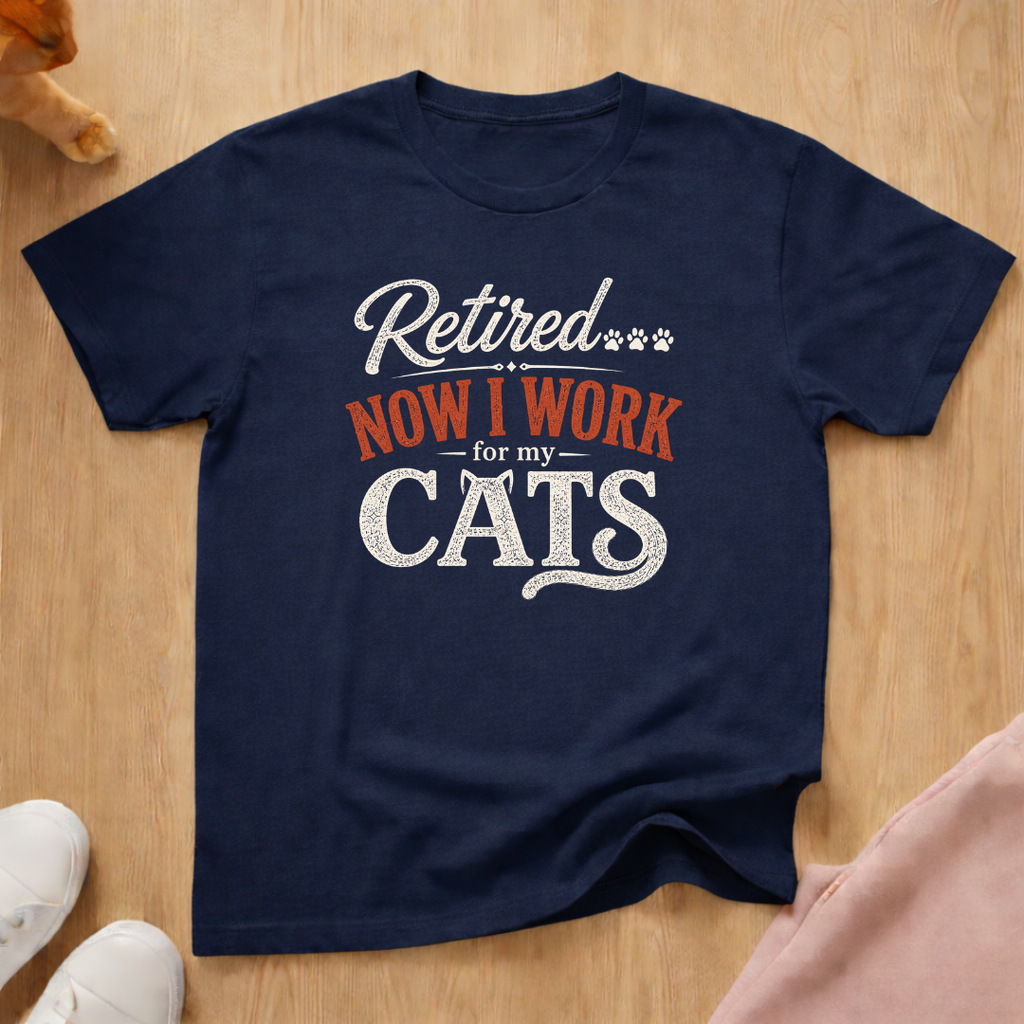 Retired... (light) T-shirt