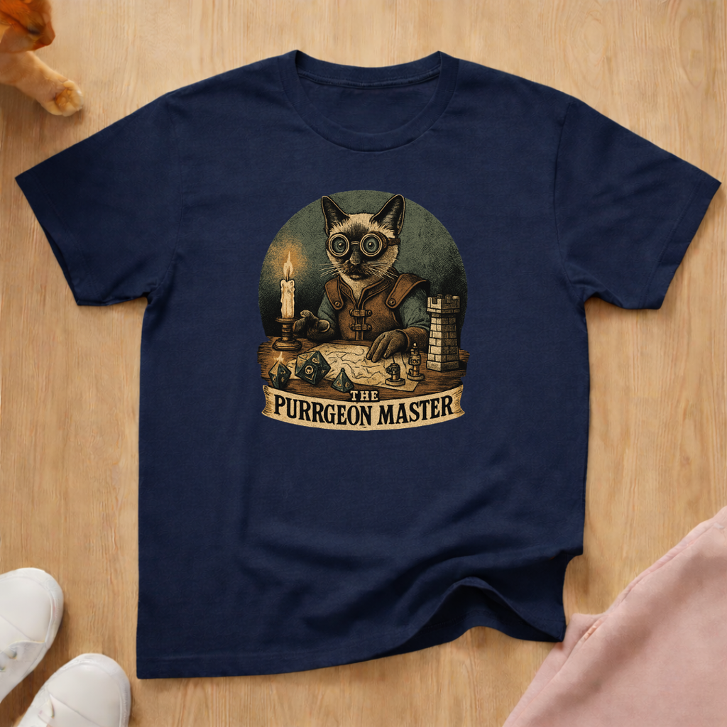 Purrgeon Master cat T-shirt