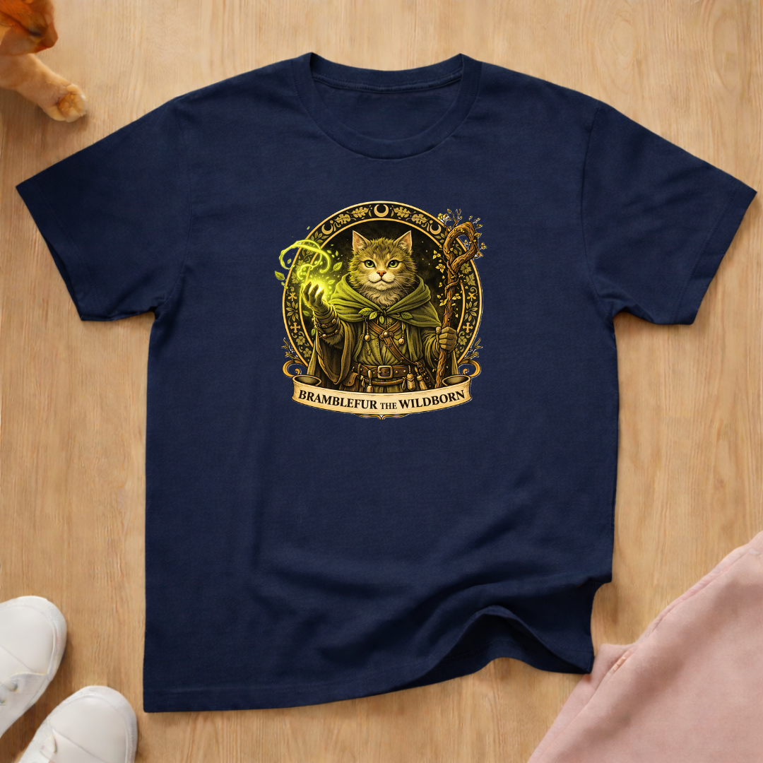 RPG Druid "Bramblethorn" T-shirt
