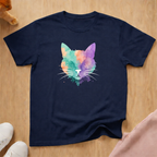 Watercolor cat T-shirt