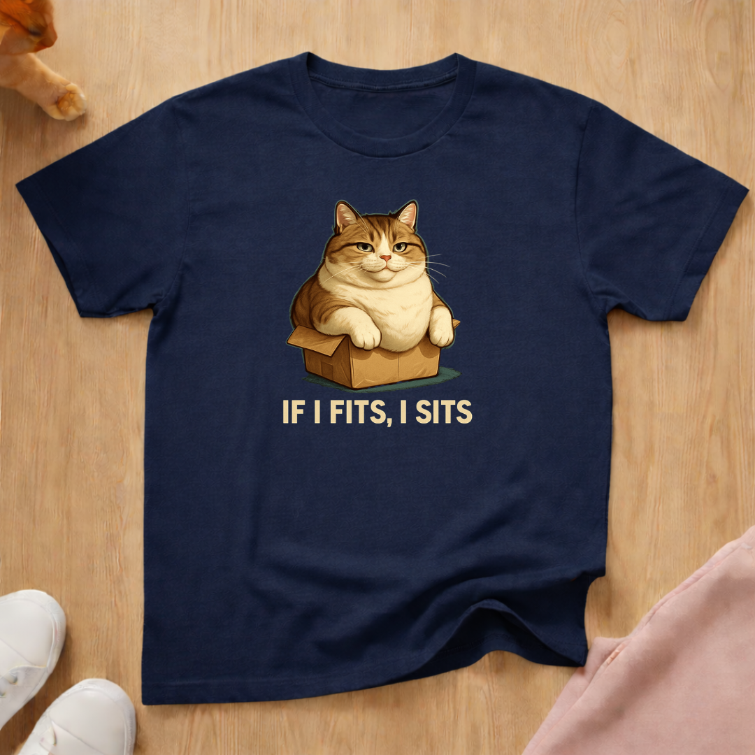 If I Fits cat T-shirt