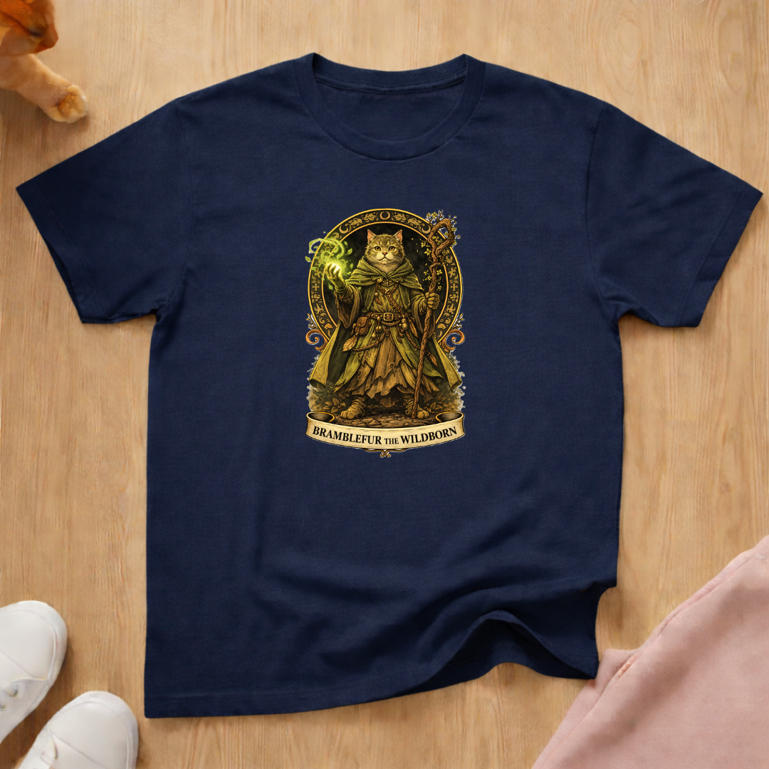 RPG Druid "Bramblefur" 2 T-shirt