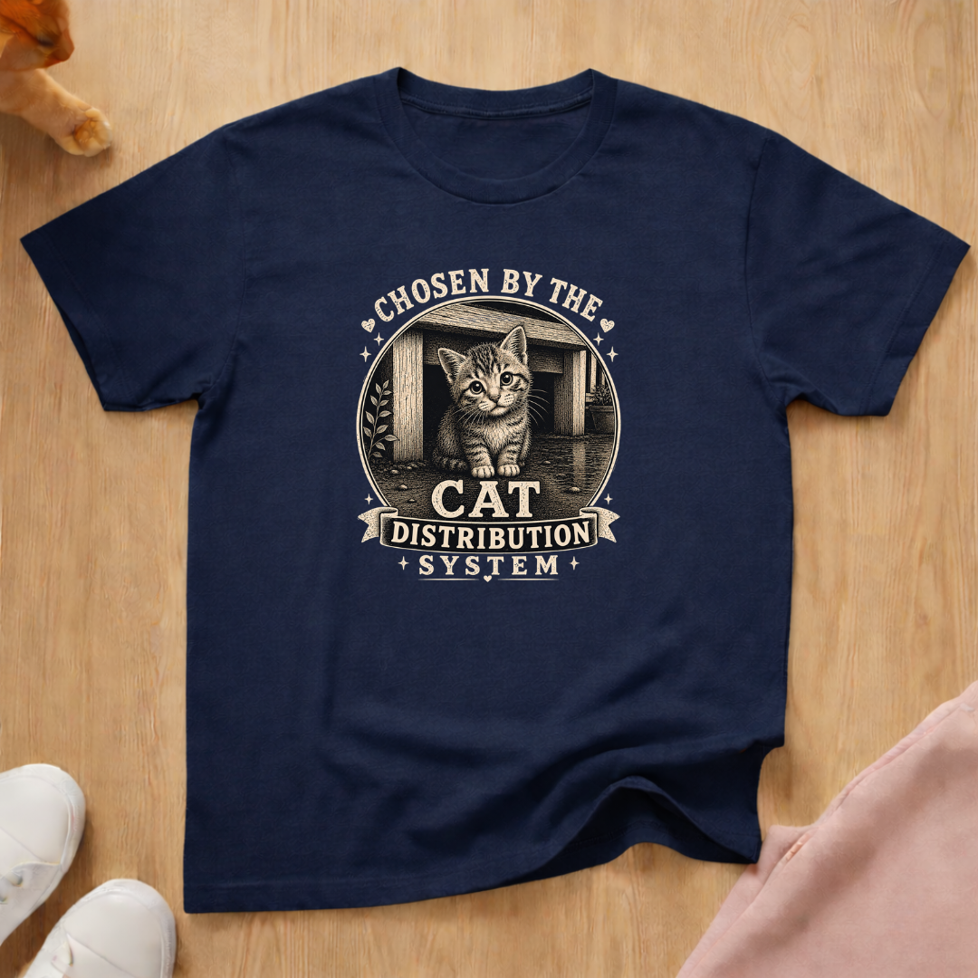 Cat distribution system (light) T-shirt