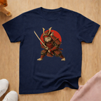 Samurai cat T-shirt