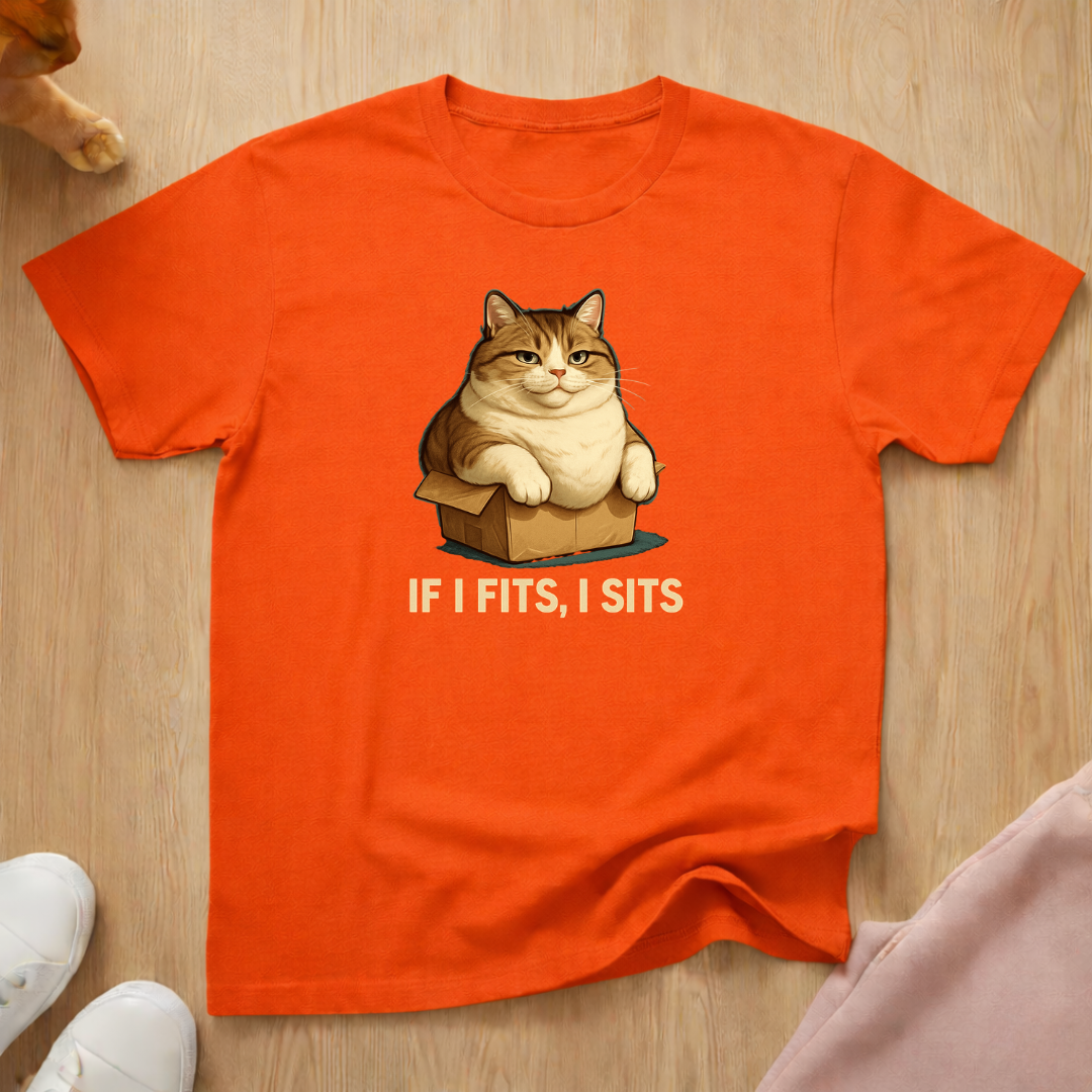 If I Fits cat T-shirt