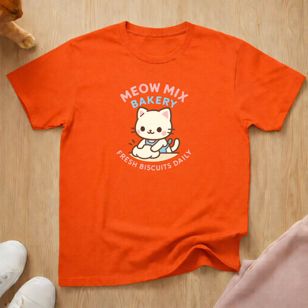 Cute Biscuit maker  cat T-shirt
