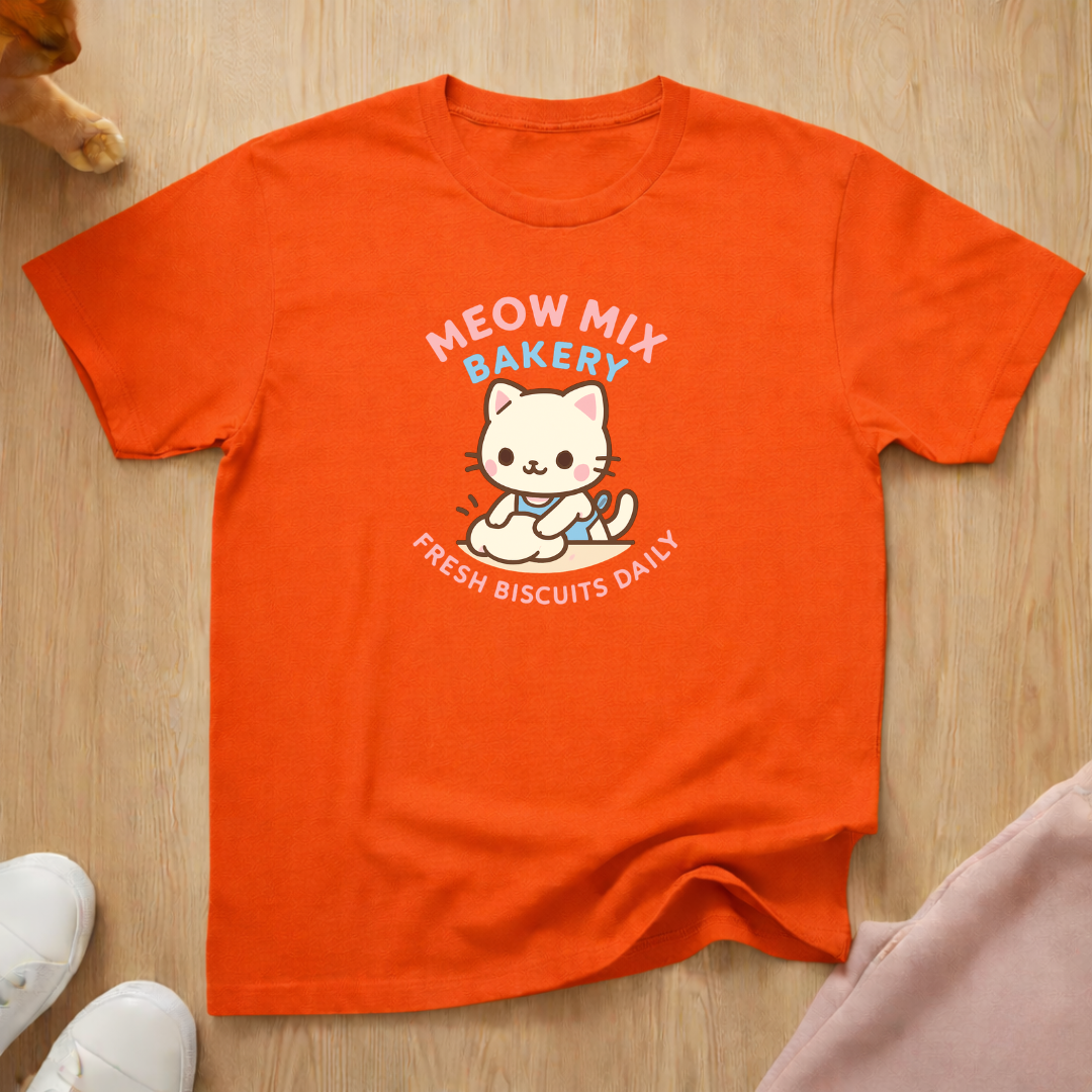 Cute Biscuit maker  cat T-shirt