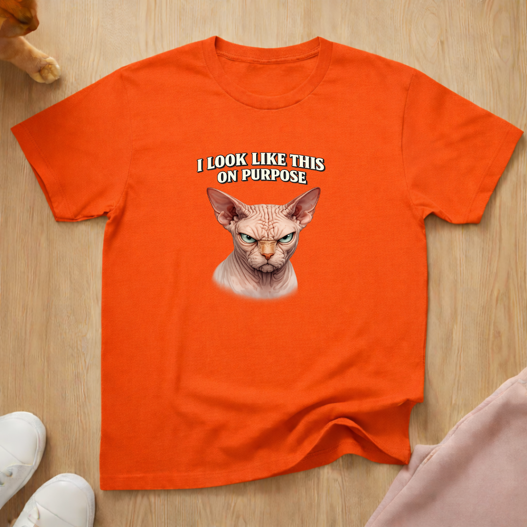 I look like this T-shirt