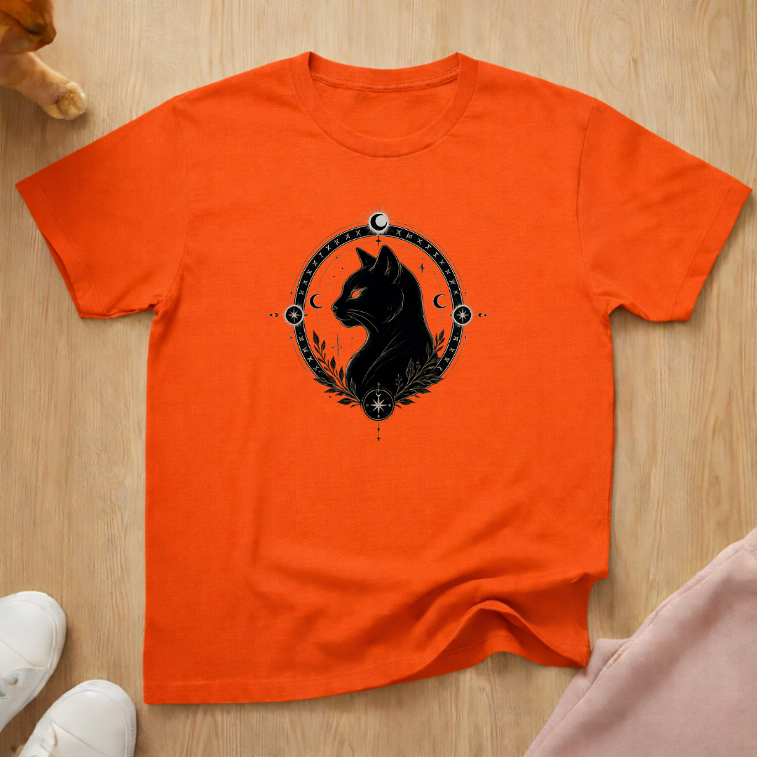 Black familiar T-shirt