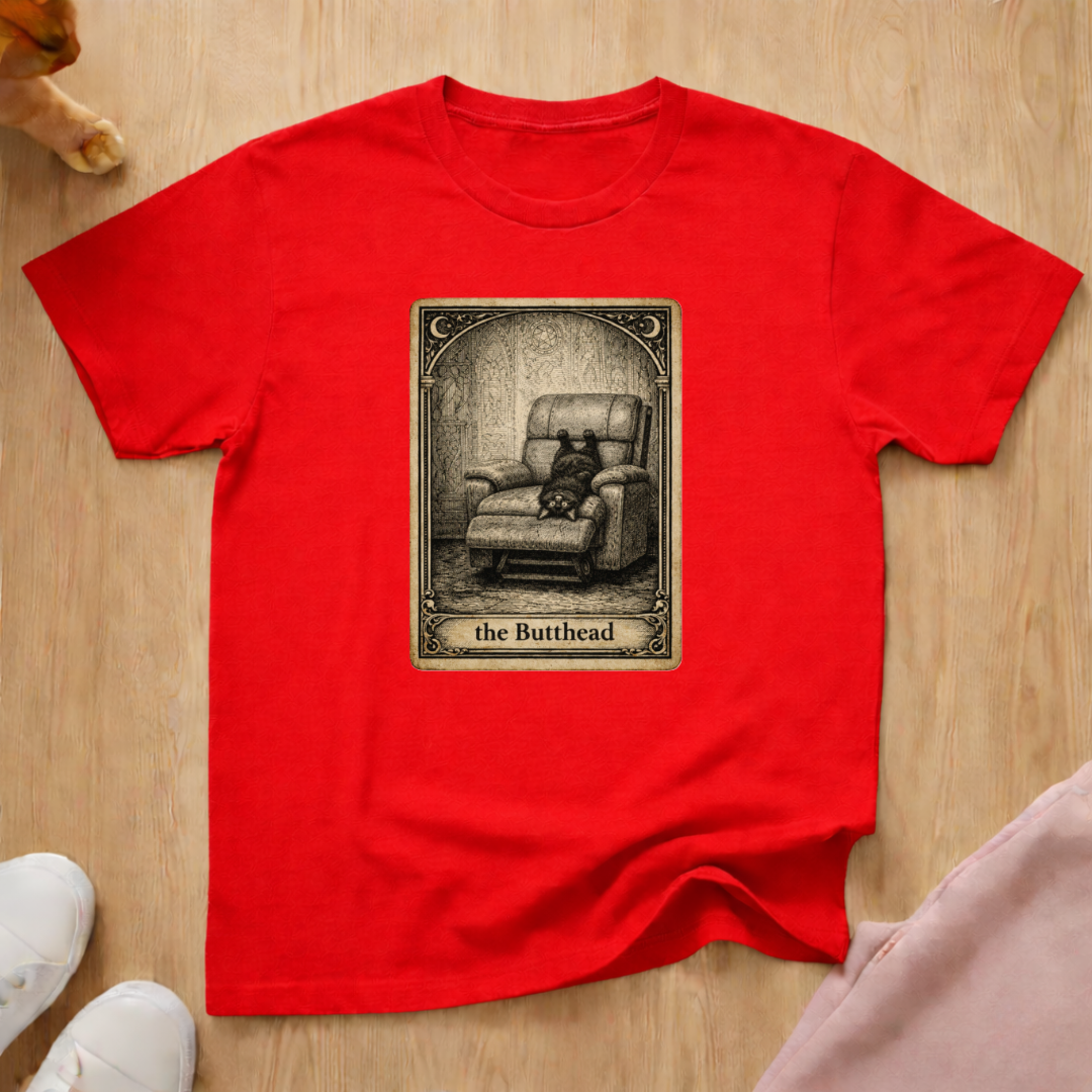 "The Butthead" Tarot Card T-shirt