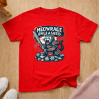 Meow rage unleashed 2 cat T-shirt