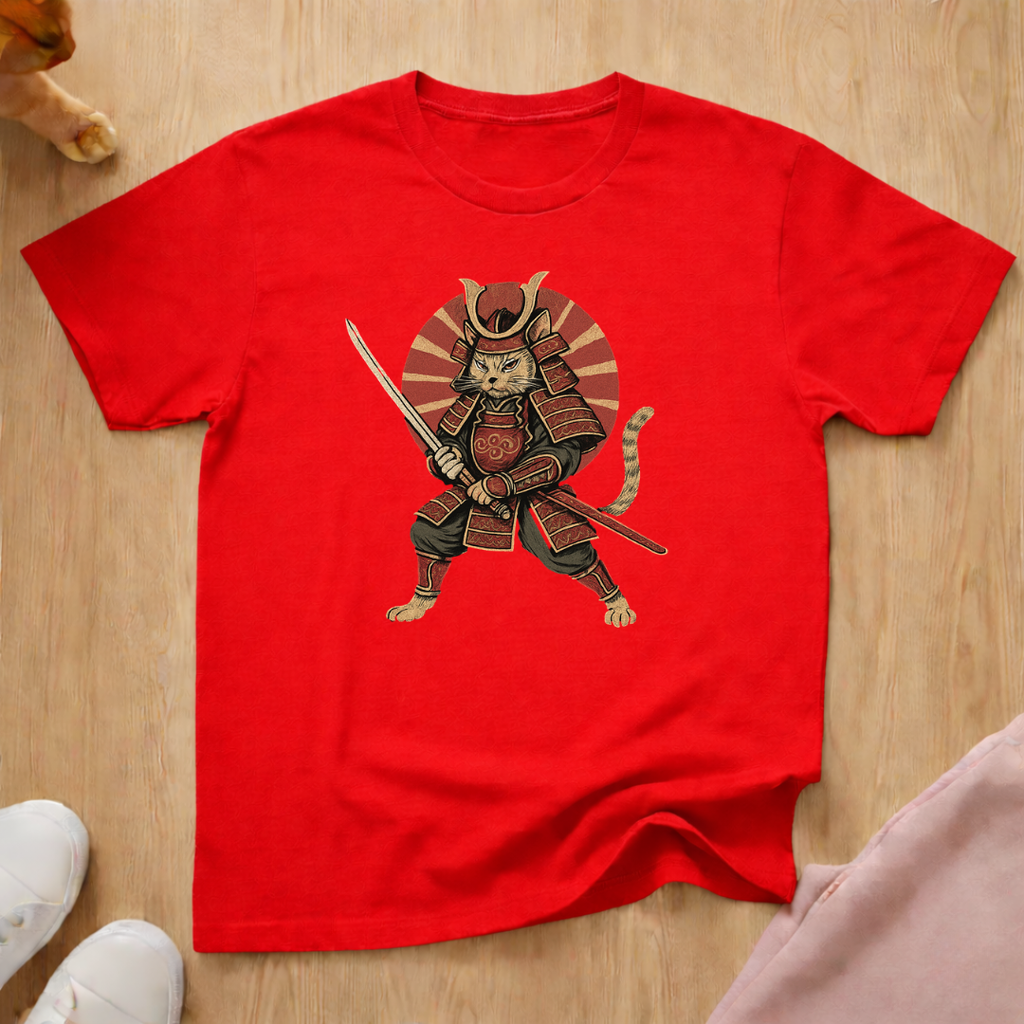 Samuri Cat 2 cat T-shirt