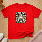 Cats are like potato chips T-shirt