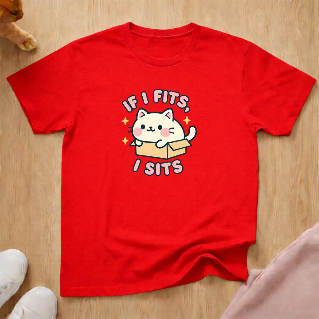 Cute if I fits cat T-shirt