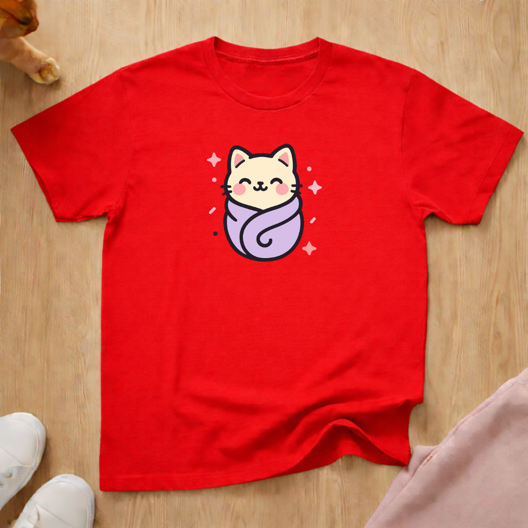 Cute Purritto cat T-shirt