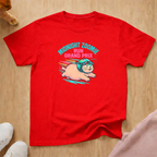 Midnight Zoomie Run cat T-shirt