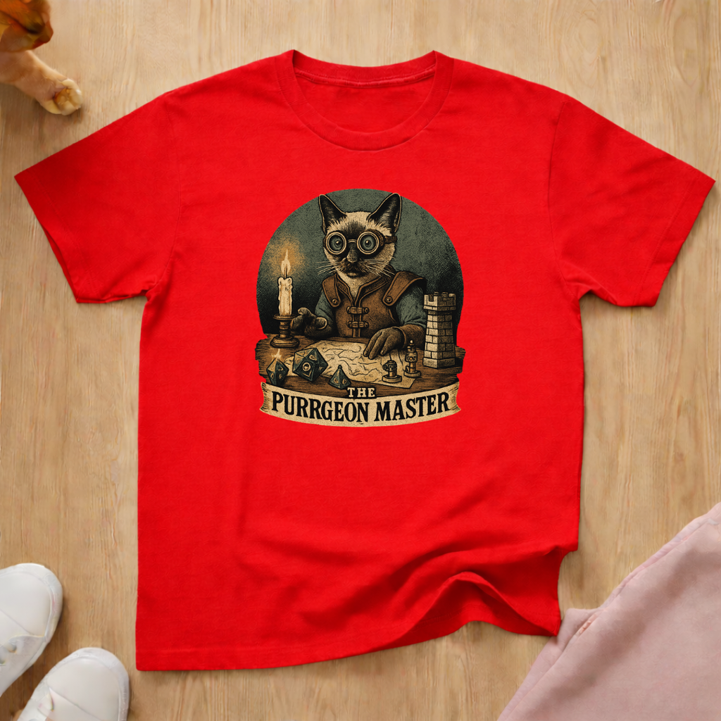 Purrgeon Master cat T-shirt