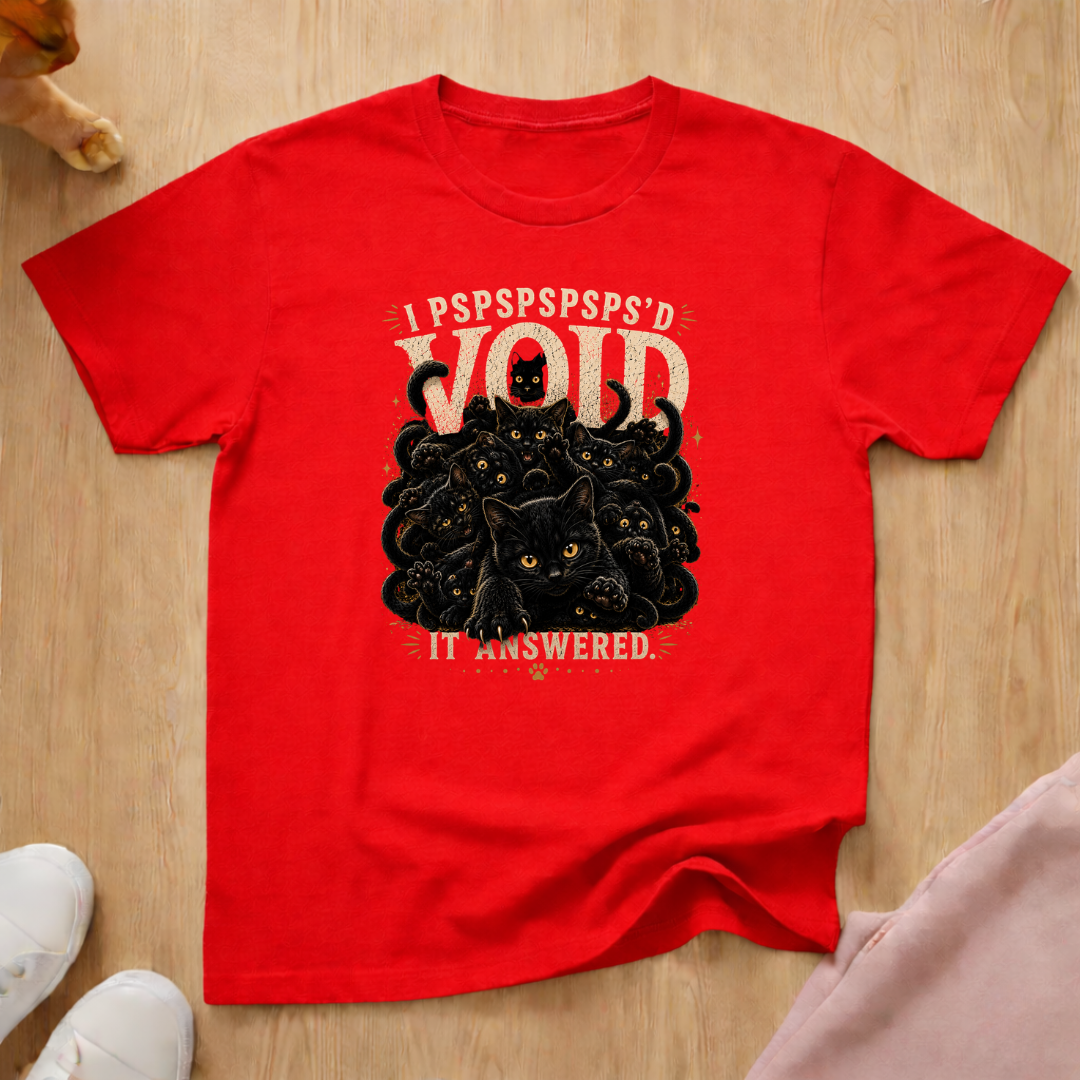 the Void answered T-shirt