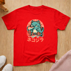 Cute Kaiju cat T-shirt