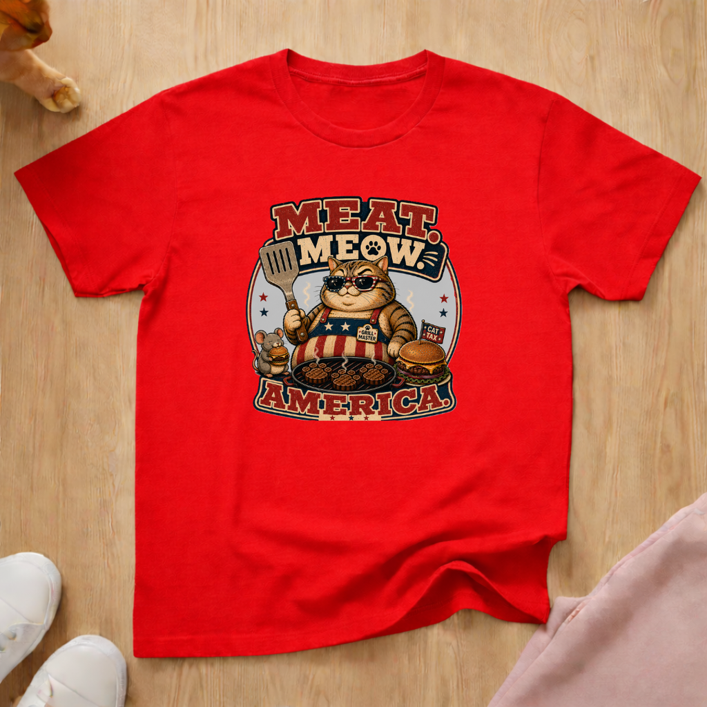 Meat Meow America T-shirt