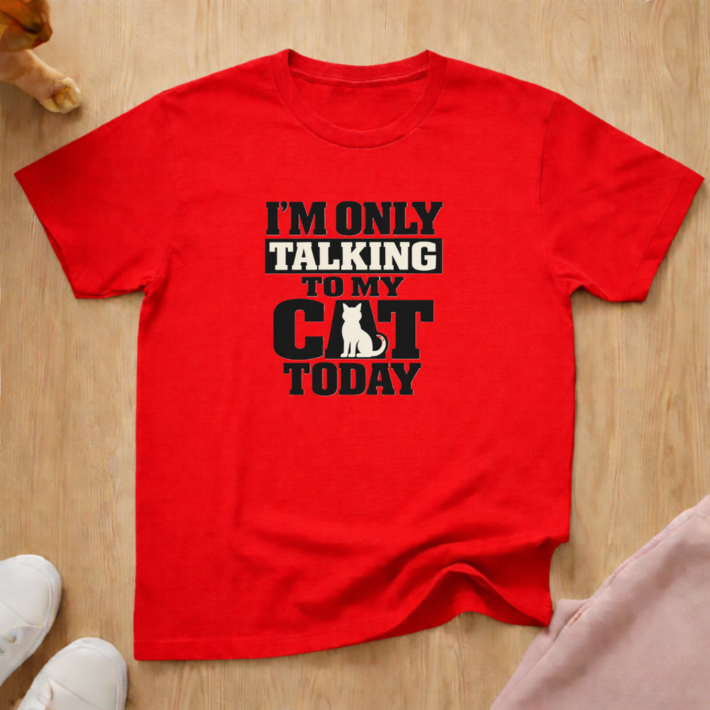 Talking to my Cat T-shirt