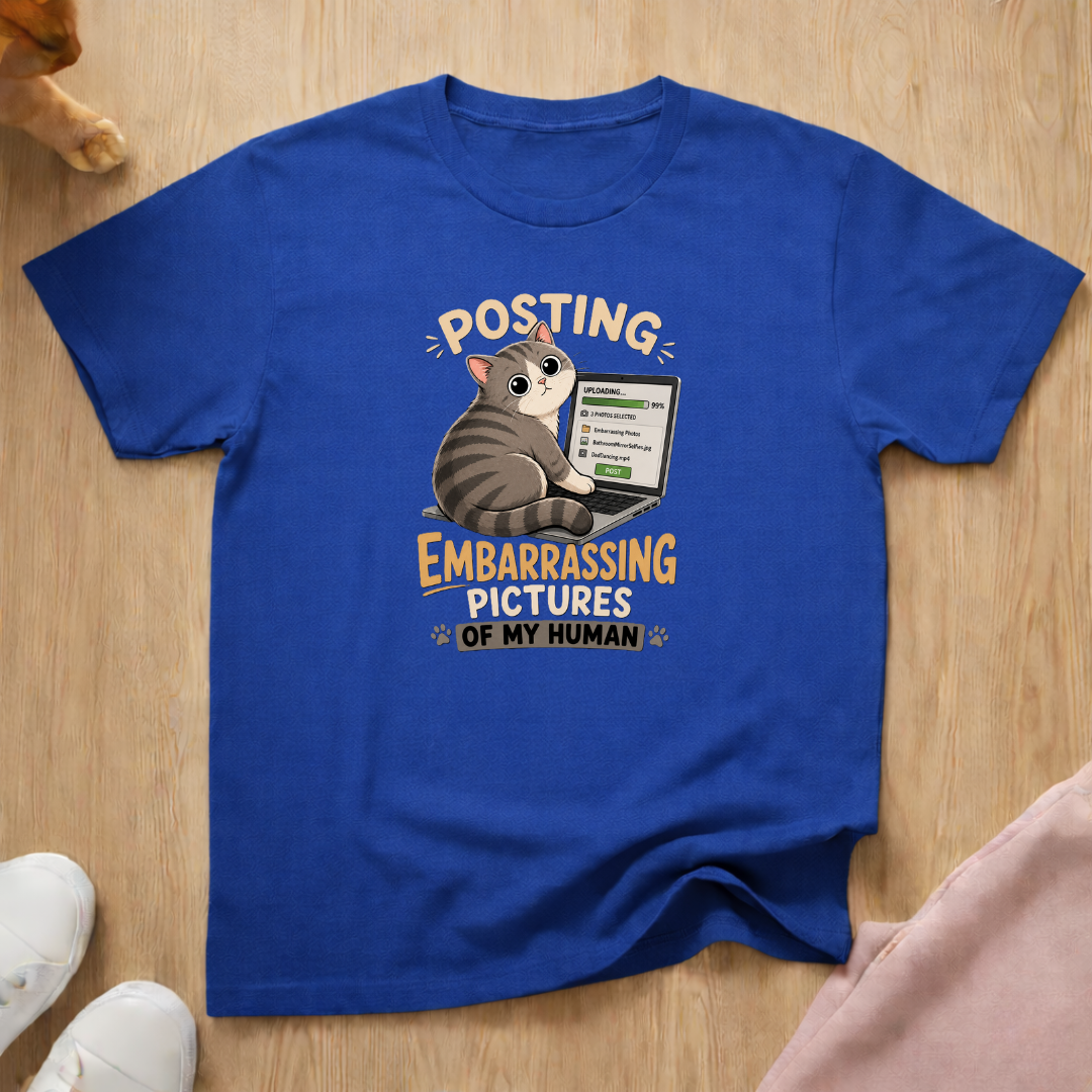 Posting pictures T-shirt