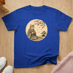 Cat with tea T-shirt