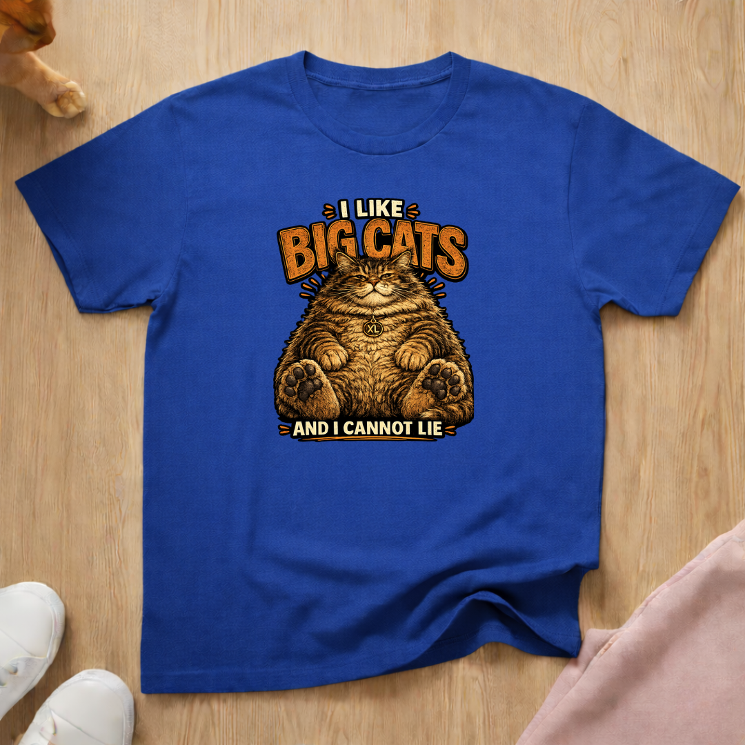 I like big cats T-shirt