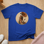 Geisha cat parasol T-shirt