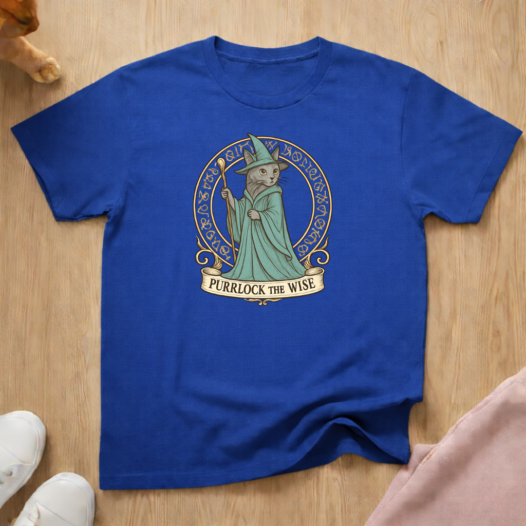 Purrlock 2 cat T-shirt