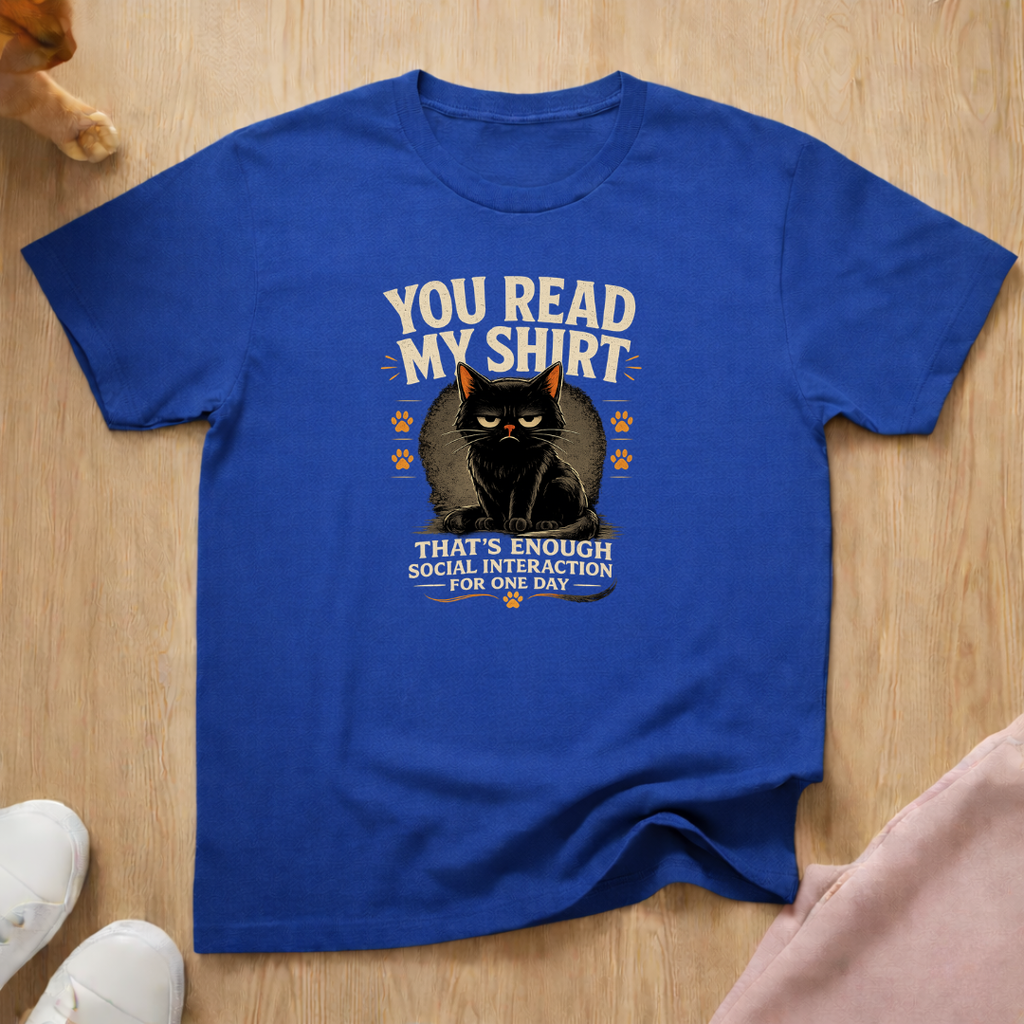 Enough social interaction T-shirt