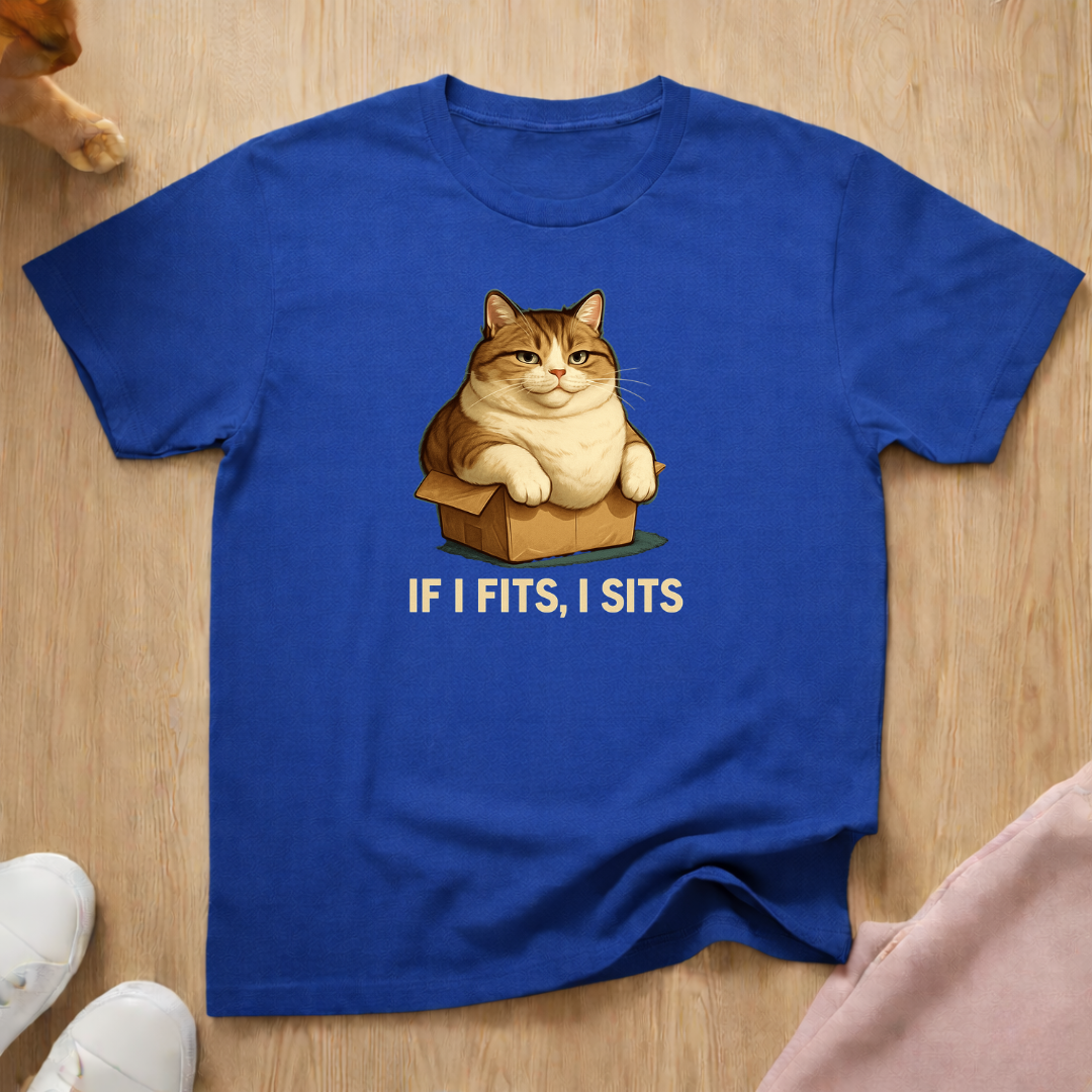 If I Fits cat T-shirt