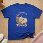 My therapist purrs (light) T-shirt