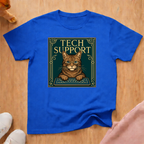 Tech Support Cat T-Shirt