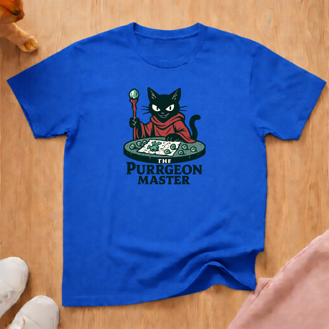 Purrgeon Master 2 cat T-shirt