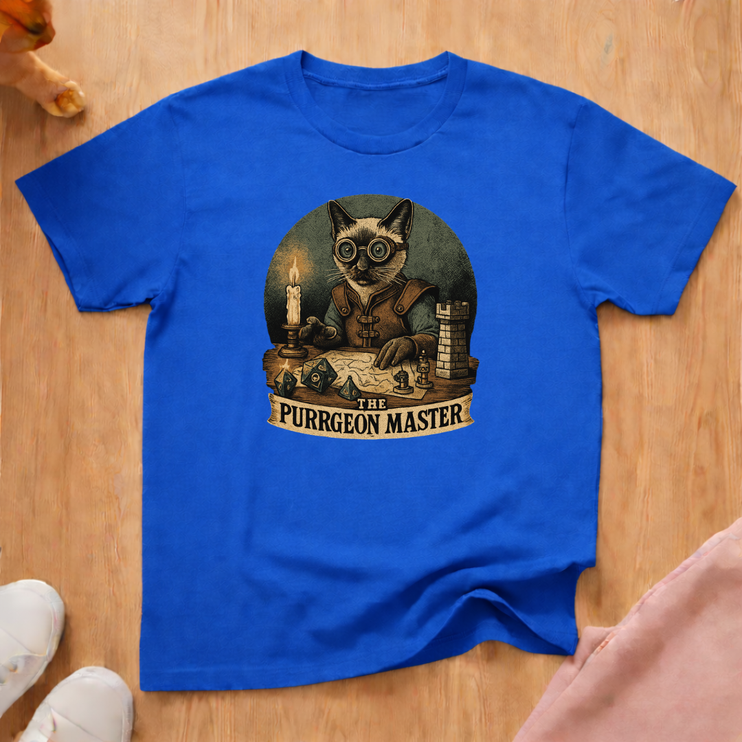 Purrgeon Master cat T-shirt