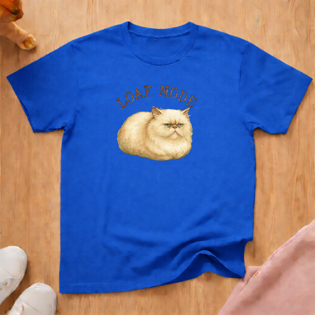 Loaf Mode cat T-shirt