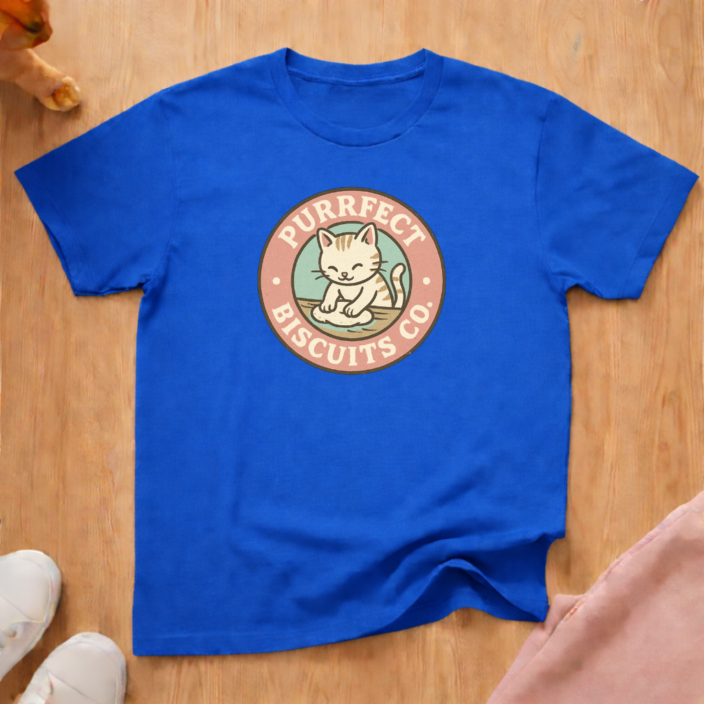 Purrfect Biscuit Company  cat T-shirt