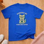 Powered by cat T-shirt