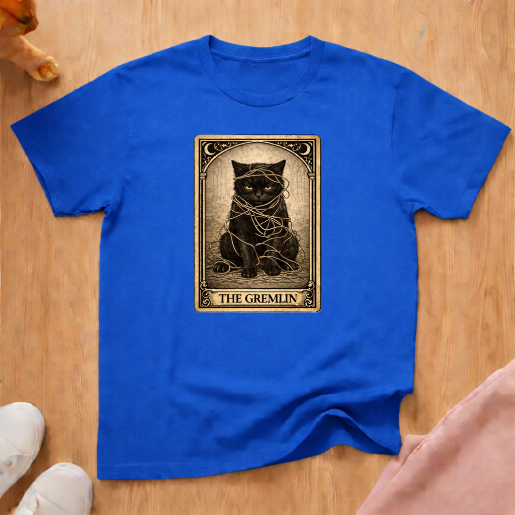 "The Gremlin" Tarot Card T-shirt