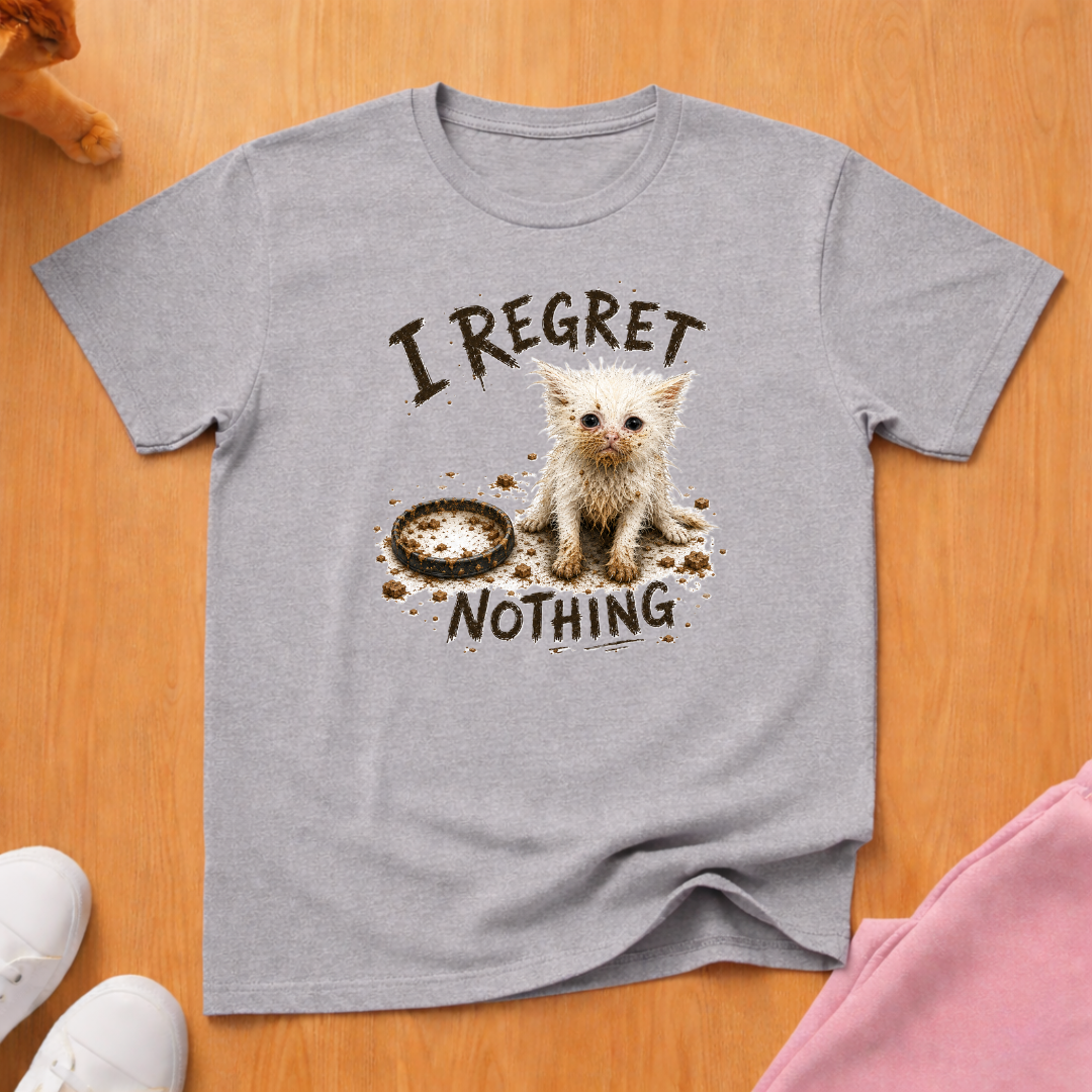 Regret nothing T-shirt