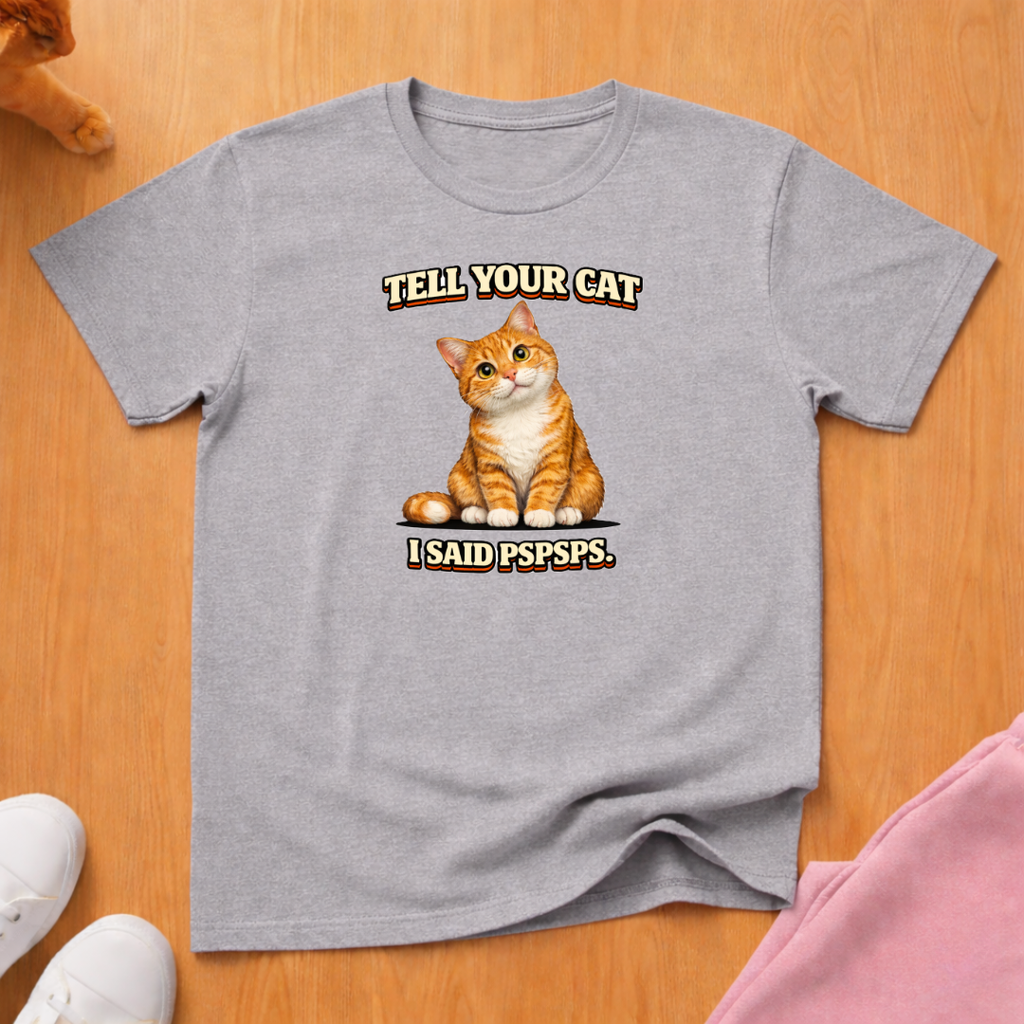 Tell your cat T-shirt