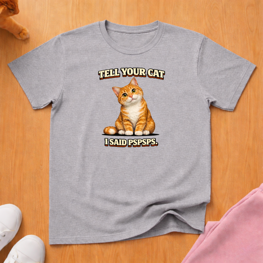 Tell your cat T-shirt
