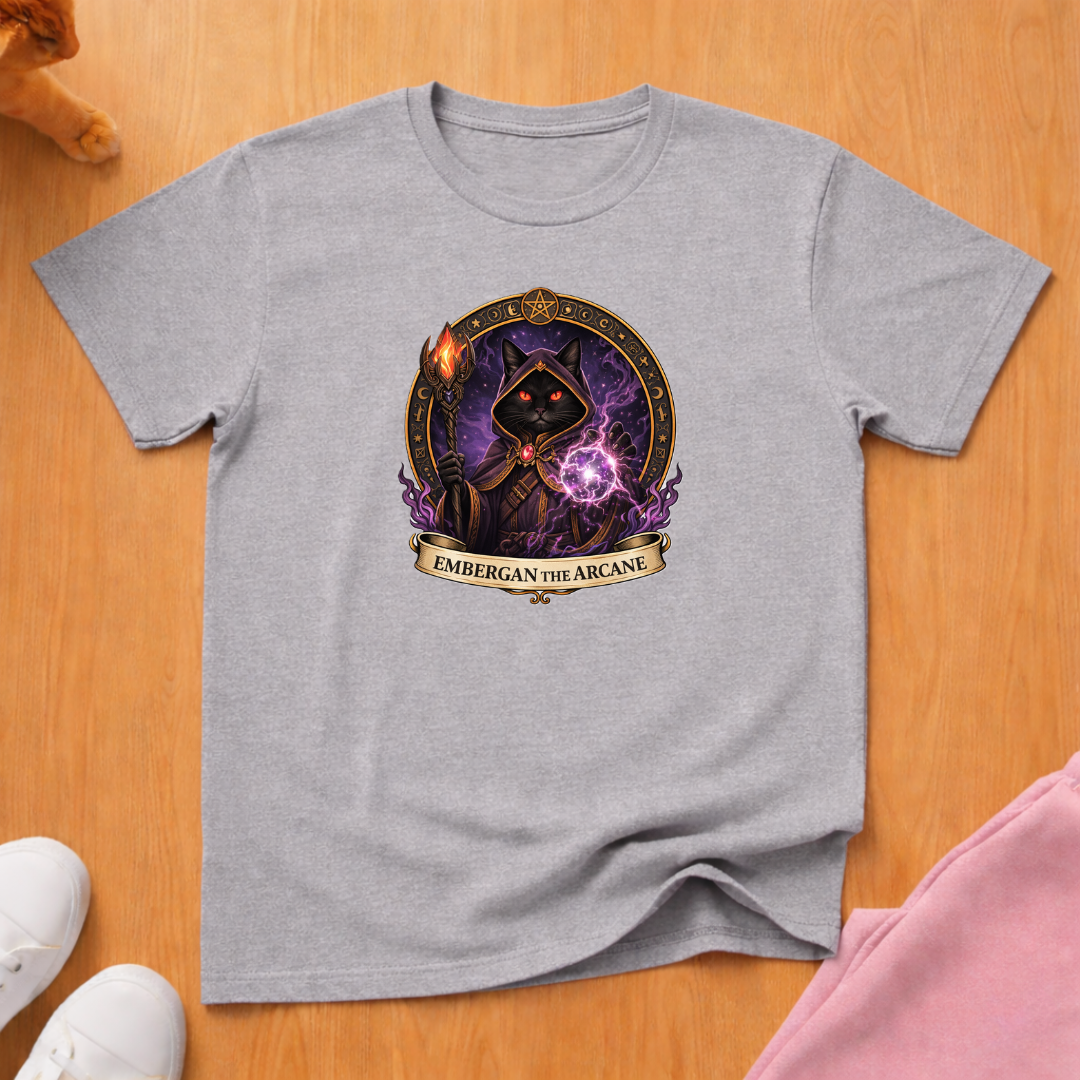 RPG Sorcerer "Embergan" T-shirt