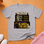 Cat achievement T-shirt
