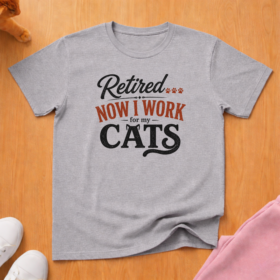 Retired... (dark) T-shirt