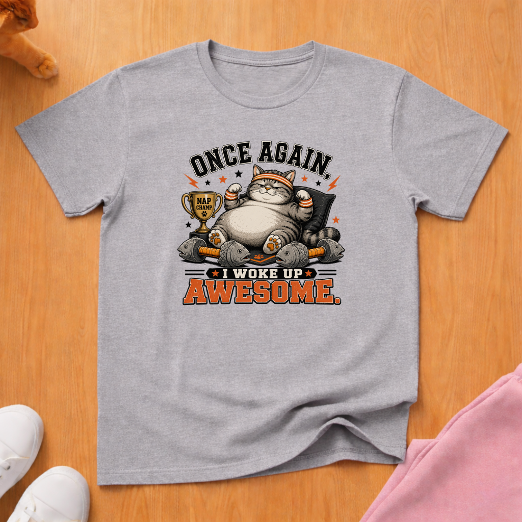 Woke up awesome T-shirt