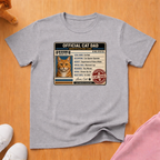 Cat dad ID T-shirt